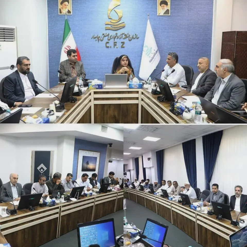 نشست رئیس هیأت عامل صندوق بیمه حوادث طبیعی ساختمان کشور با رئیس هیأت مدیره و مدیرعامل سازمان منطقه آزاد چابهار
