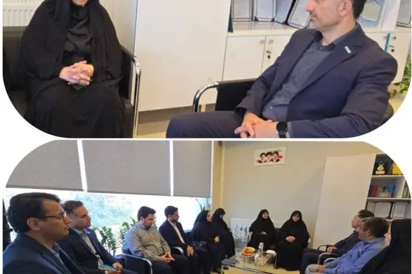 تأکید بر محوریت رضایتمندی ایثارگران در دیدار مدیرکل بنیاد شهید و امور ایثارگران استان با سرپرست مدیریت بیمه دی خراسان رضوی