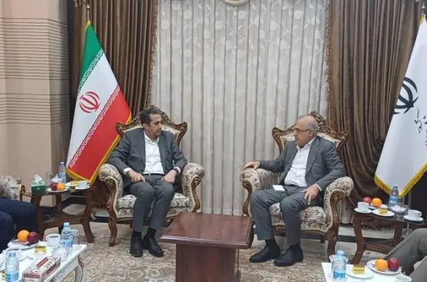 برگزاری جلسه استاندار هرمزگان با رئیس هیات عامل ایمیدرو
