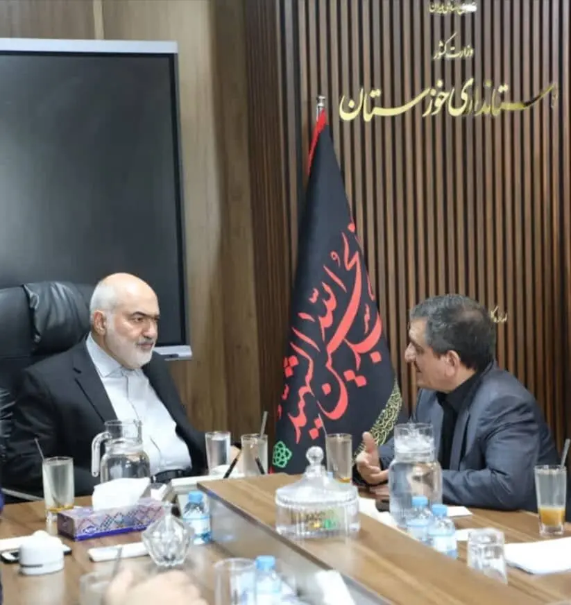 گسترش روابط تجاری با عراق در کانون گفت‌وگوی مدیرعامل سازمان منطقه آزاد اروند و استاندار خوزستان
