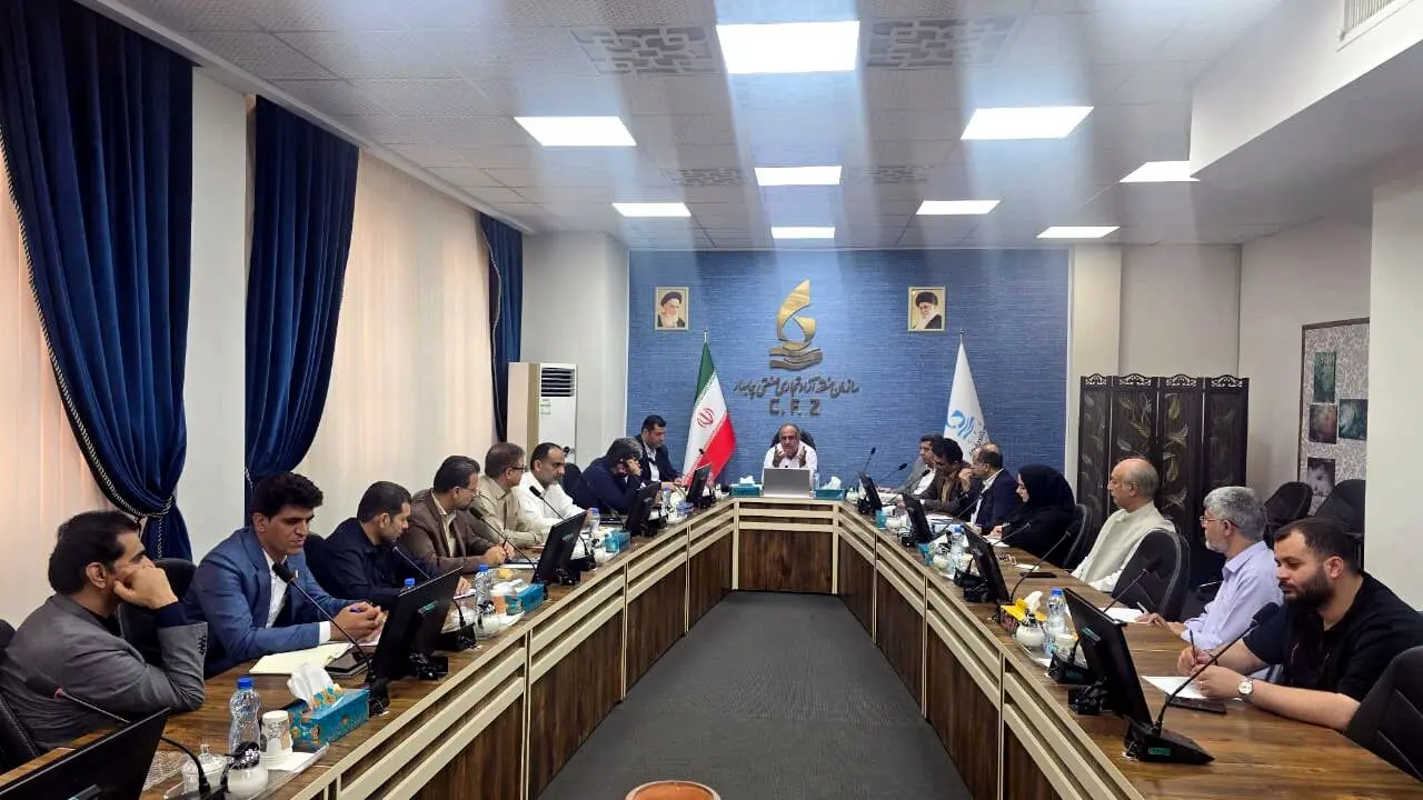 برگزاری اولین جلسه کمیته درآمدهای پایدار سال ۱۴۰۴ با حضور مدیرعامل منطقه آزاد چابهار
