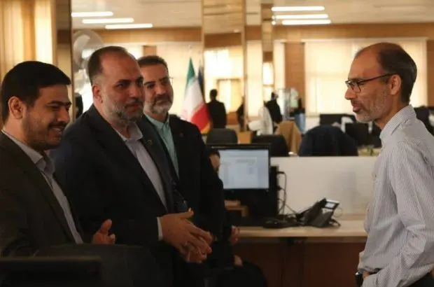 بازدید مدیرعامل صندوق تامین خسارت های بدنی از خبرگزاری جمهوری اسلامی
