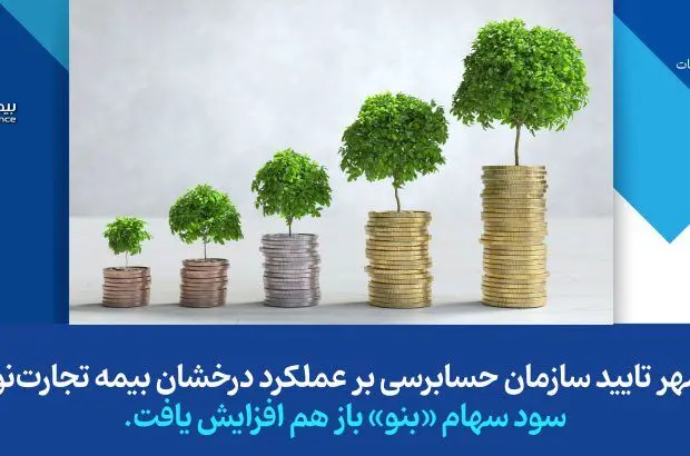 مهر تایید سازمان حسابرسی بر سودسازی بیمه تجارت‌نو

