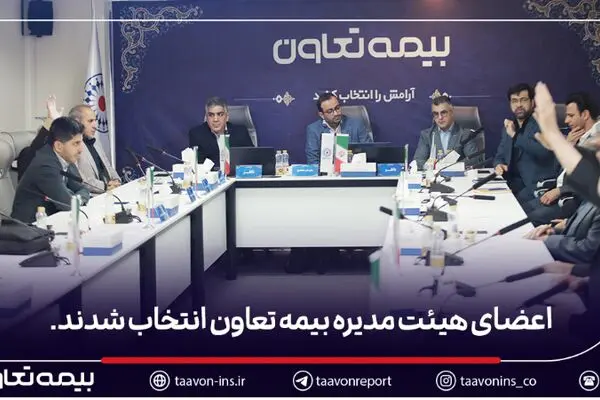 اعضای هیأت مدیره بیمه تعاون انتخاب شدند
