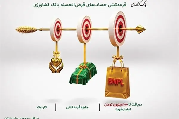 از اعتبار یک میلیارد ریالی تا قرعه کشی هزاران جایزه در جشنواره حساب های قرض الحسنه بانک کشاورزی
