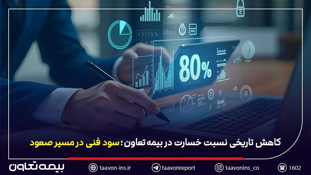 کاهش تاریخی نسبت خسارت در بیمه تعاون / سود فنی در مسیر صعود
