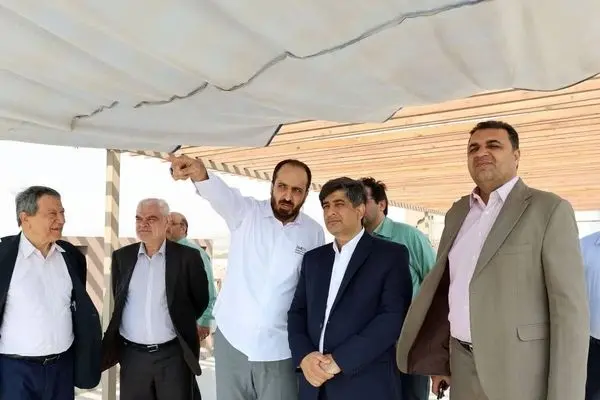 بازدید مدیرعامل گروه فولاد مبارکه از اسکله هیمکو
