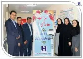 اهدای ۳ دستگاه پایش ضربان قلب جنین به همت کارکنان بانک صادرات استان کرمان
