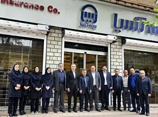تودیع و معارفه رئیس شعب استان گیلان بیمه آسیا / بازدید عضو هیات مدیره از شعب استان

