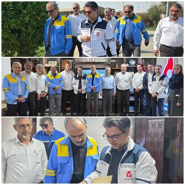 بازدید مدیرعامل پتروشیمی بوعلی سینا از پتروشیمی فارابی
