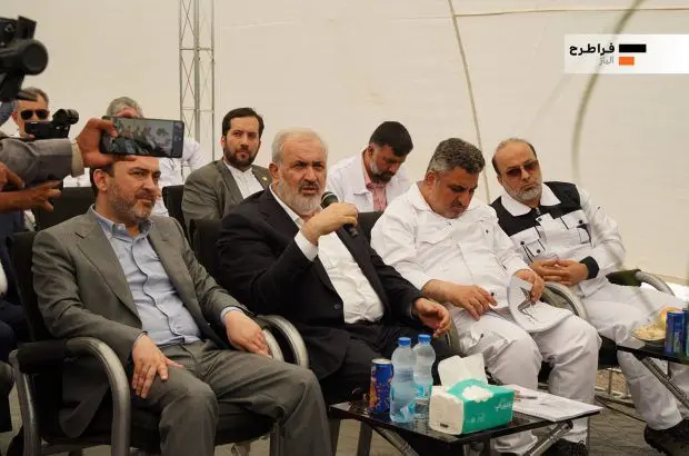 بازدید وزیر صمت از پروژه ملی مجتمع فولادسازی فراطرح آلیاژ اولین کارخانه تولید فولاد زنگ نزن در ایران
