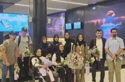 مدال طلا برای کماندار کیش
