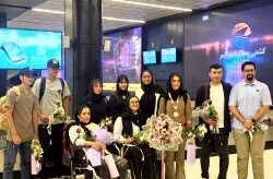مدال طلا برای کماندار کیش

