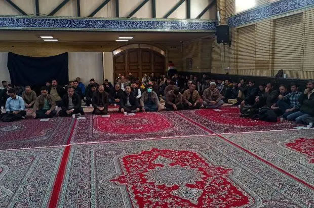 برگزاری مراسم سالروز شهادت امام علی النقی الهادی (ع) در شرکت آلومینای ایران
