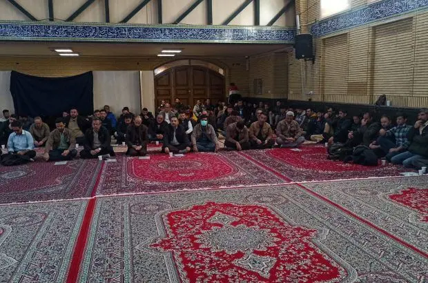برگزاری مراسم سالروز شهادت امام علی النقی الهادی (ع) در شرکت آلومینای ایران

