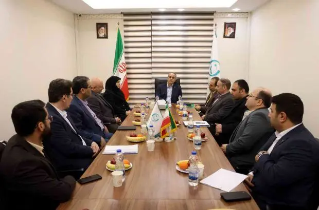 معارفه سرپرست جدید شرکت کارگزاری بیمه پوشش

