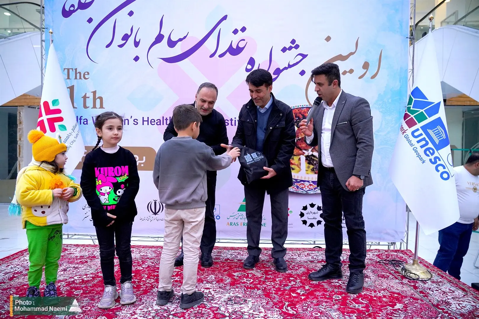 نخستین جشنواره غذای سالم بانوان جلفا برگزار شد
