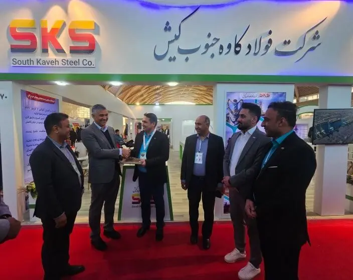 تقدیر از شرکت فولاد کاوه جنوب کیش در نمایشگاه محیط زیست
